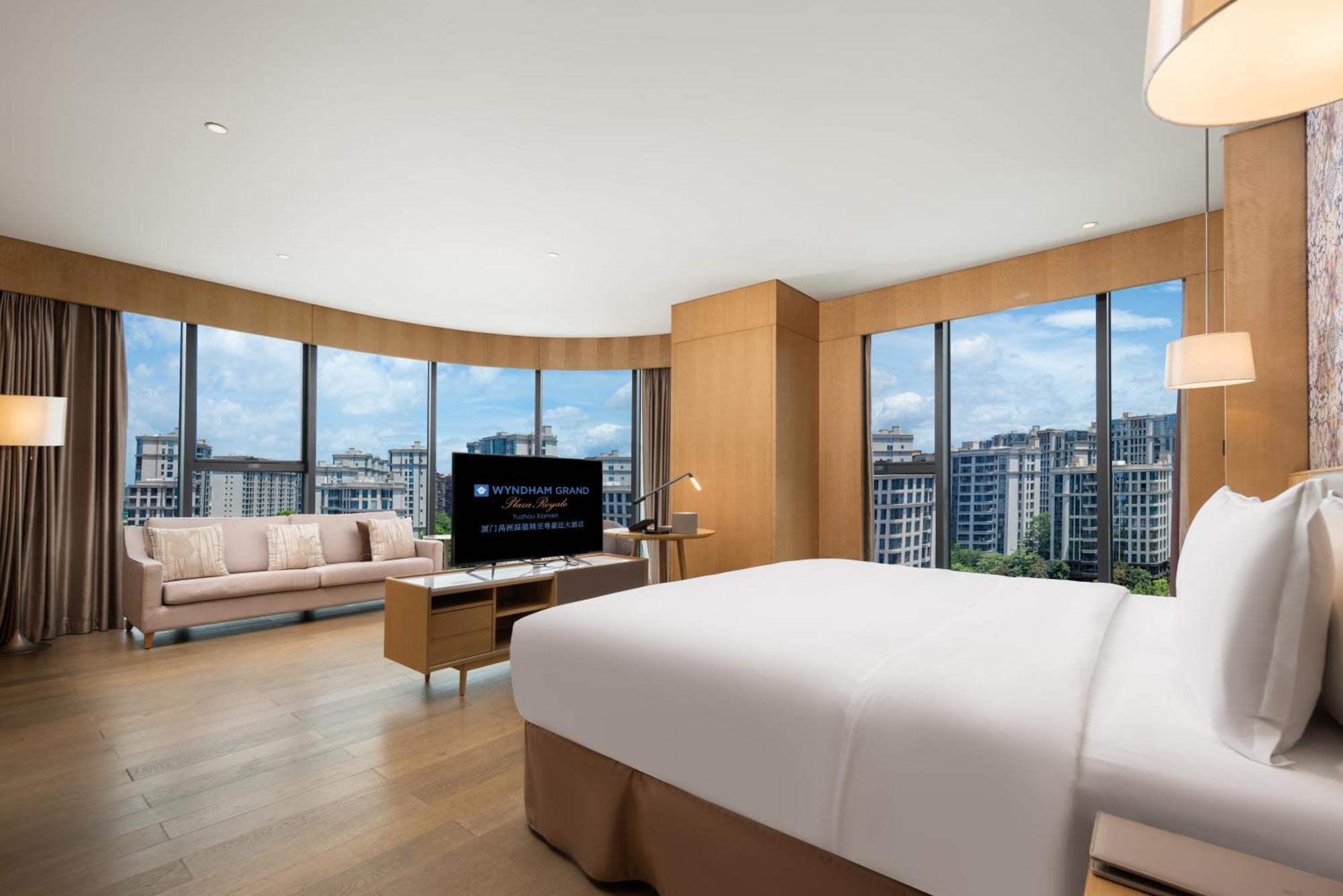 Hotel WYNDHAM GRAND Plaza Royale Yuzhou Xiamen Esterno foto
