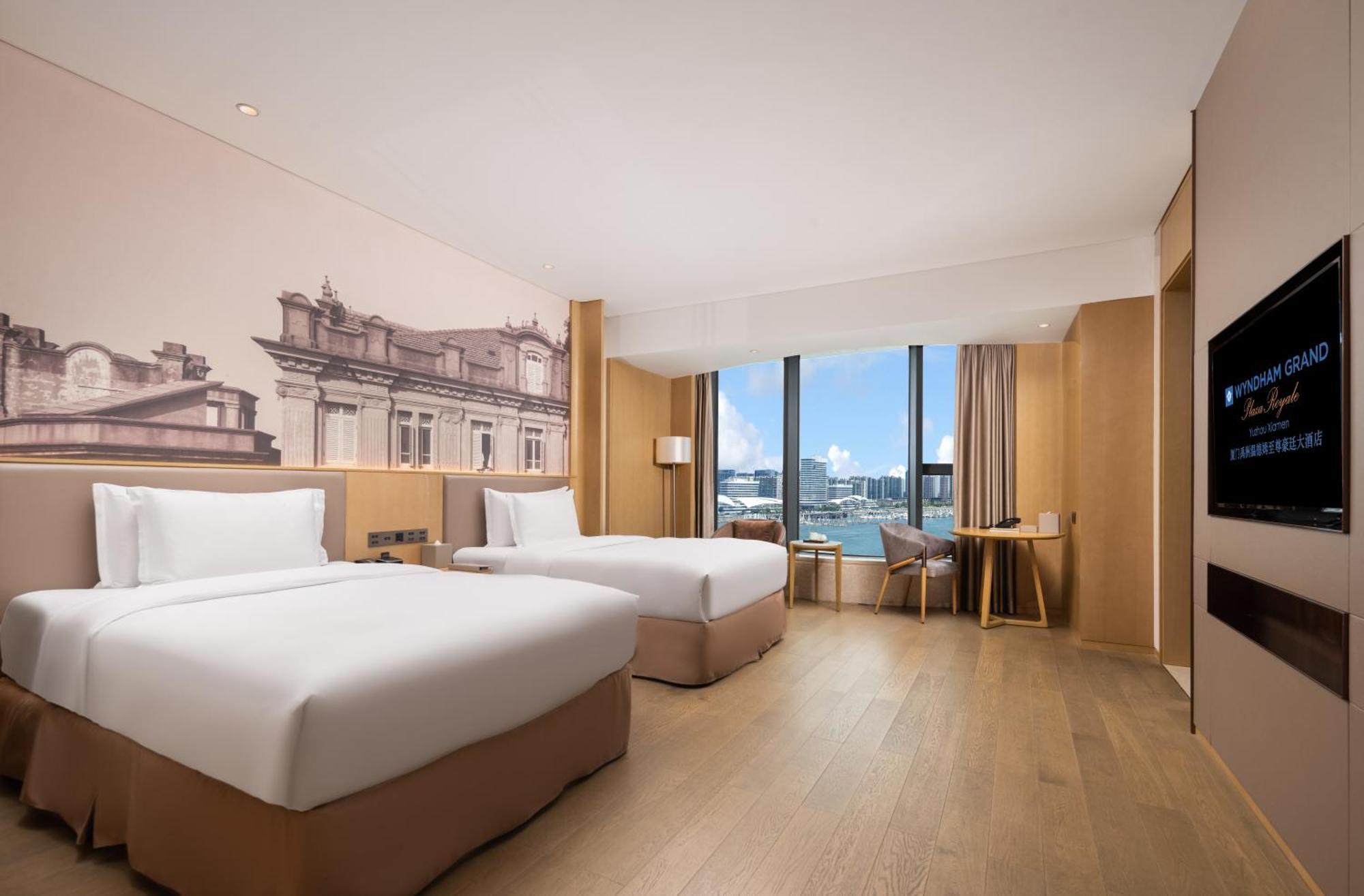 Hotel WYNDHAM GRAND Plaza Royale Yuzhou Xiamen Esterno foto