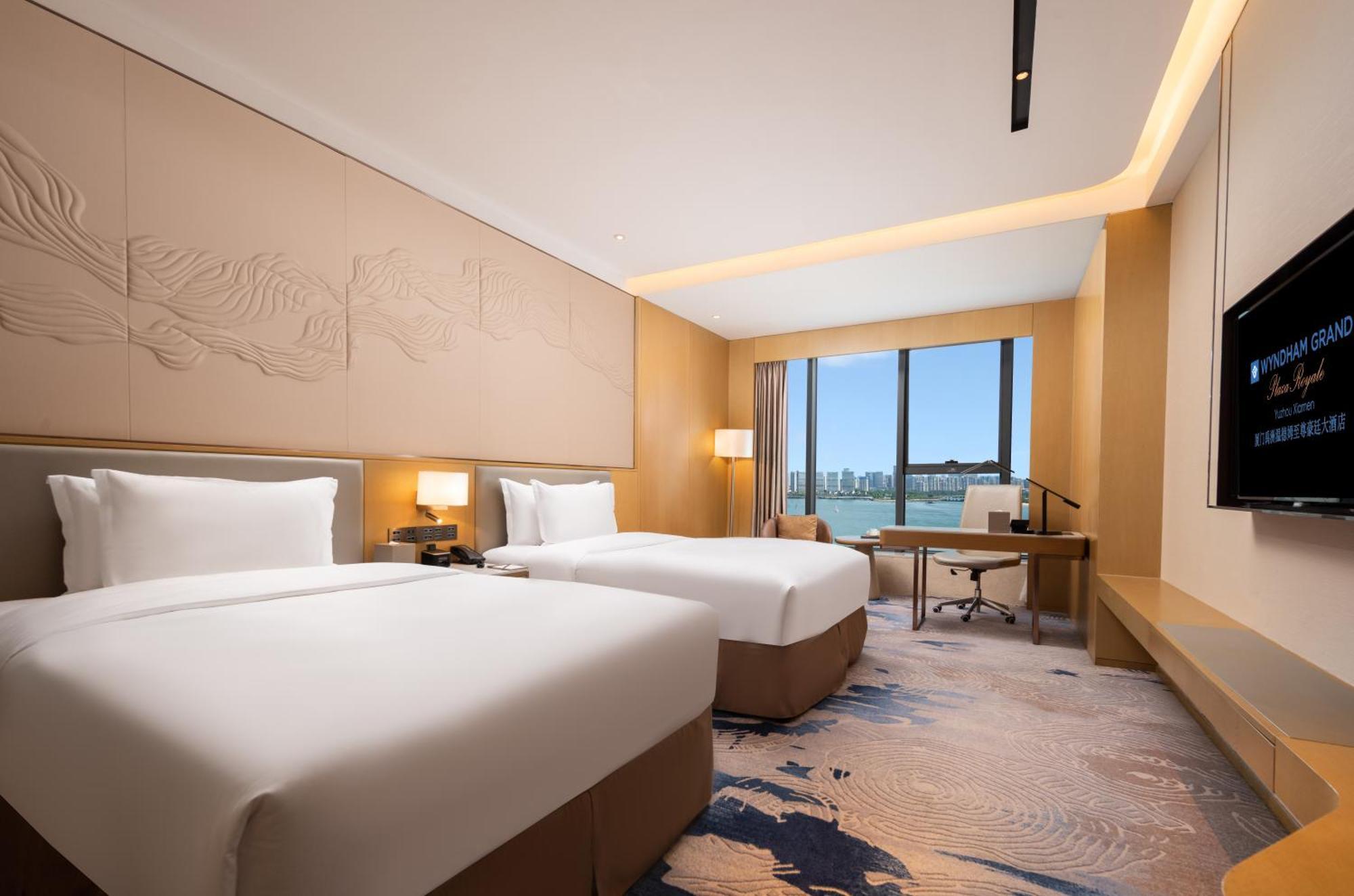 Hotel WYNDHAM GRAND Plaza Royale Yuzhou Xiamen Esterno foto