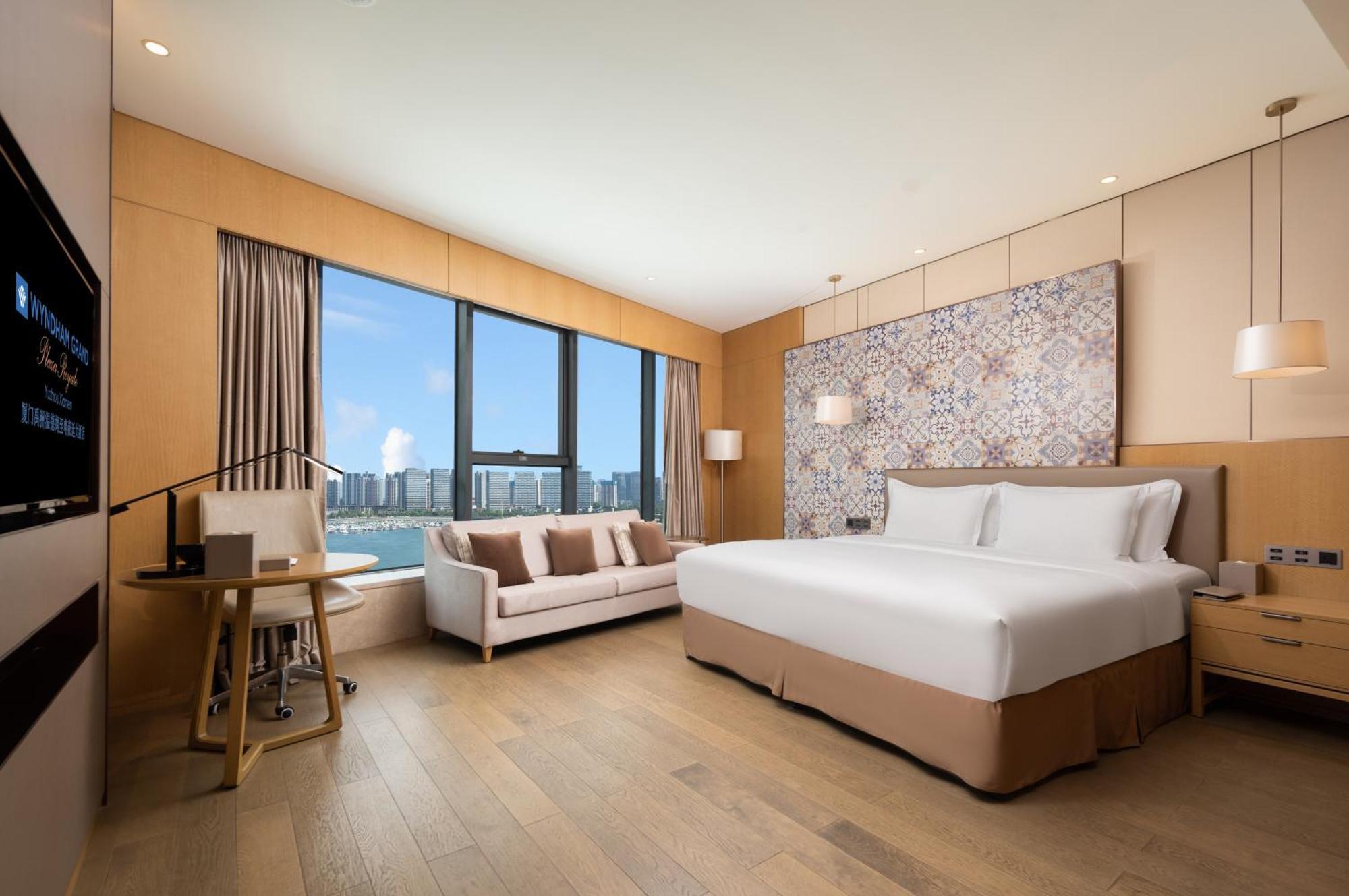 Hotel WYNDHAM GRAND Plaza Royale Yuzhou Xiamen Esterno foto